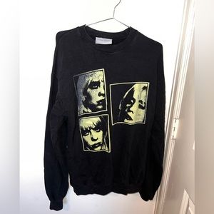 Billie Eilish concert sweatshirt merch